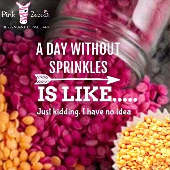 Pink Zebra Porcupine Simmer Pot ~ Hard To Find + Bonus 2 Full Bags of Sprinkles - Picture 6 of 13